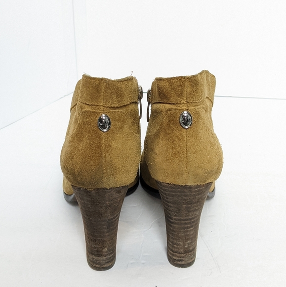 Crown vintage suede ankle boots - Picture 6 of 16